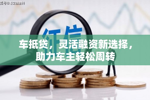 尼勒克车抵贷，灵活融资新选择，助力车主轻松周转