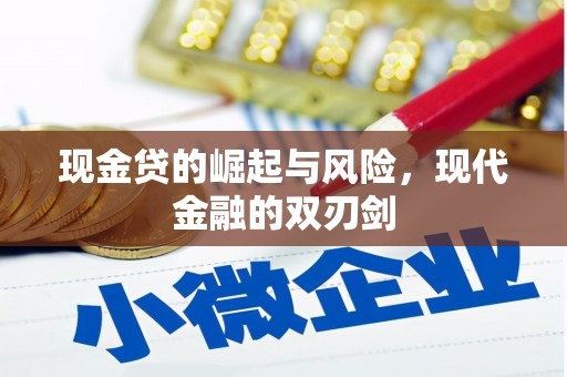 尼勒克现金贷的崛起与风险，现代金融的双刃剑