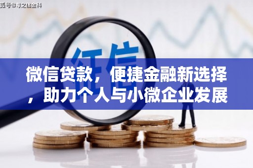 尼勒克微信贷款，便捷金融新选择，助力个人与小微企业发展
