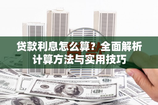 尼勒克贷款利息怎么算？全面解析计算方法与实用技巧