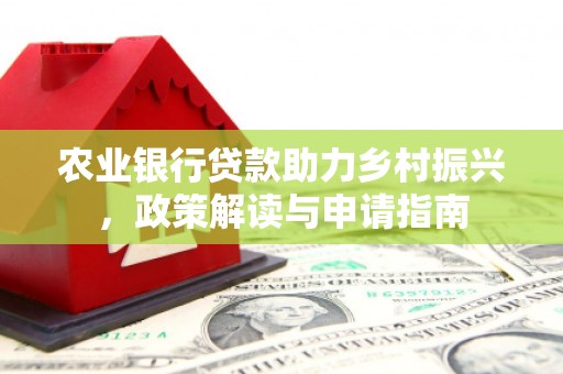 尼勒克农业银行贷款助力乡村振兴，政策解读与申请指南